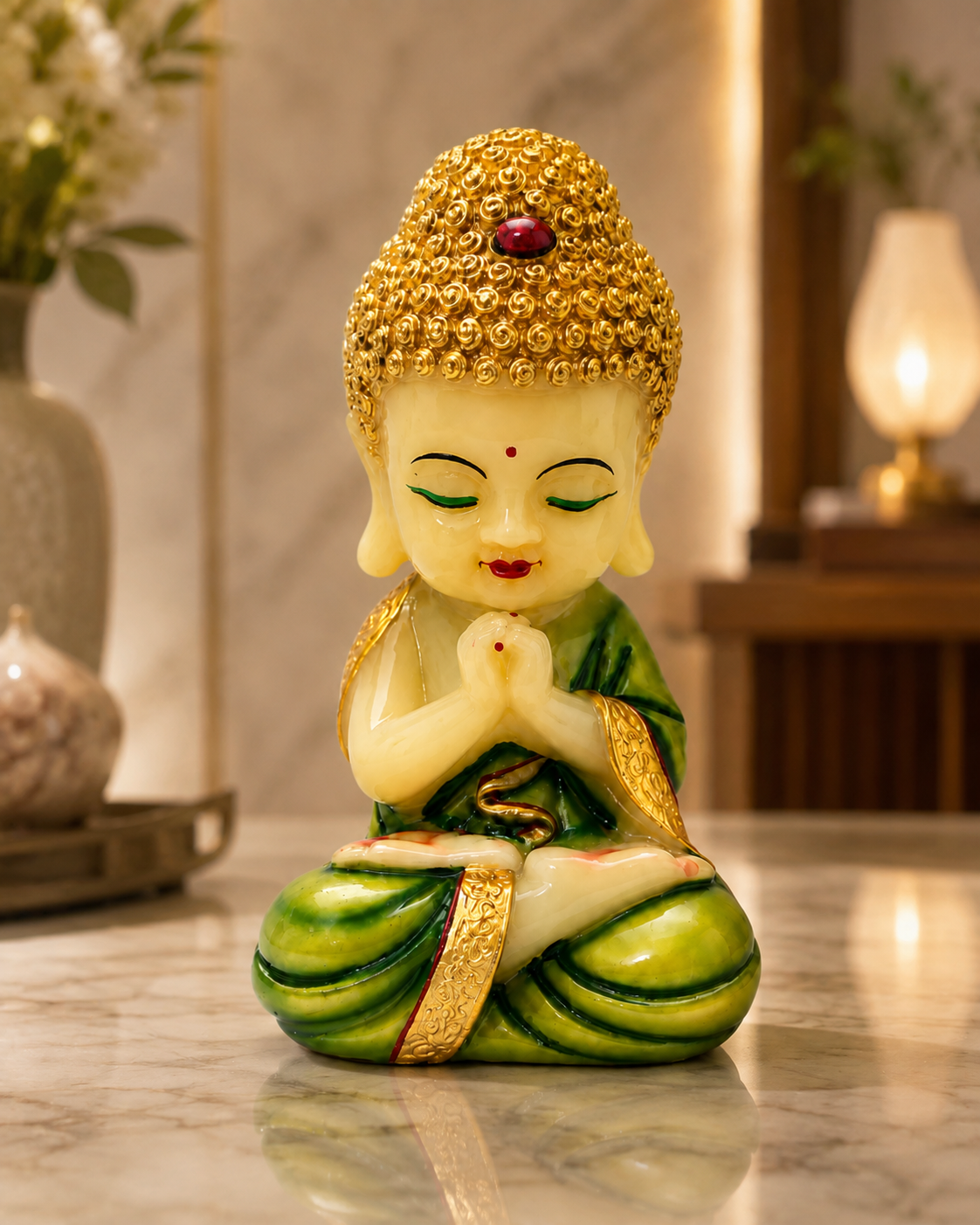Meditating Buddha Showpiece