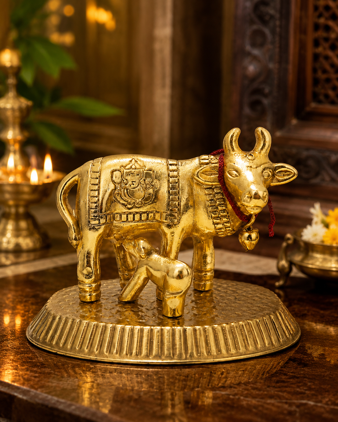 Kamadhenu Cow with Calf