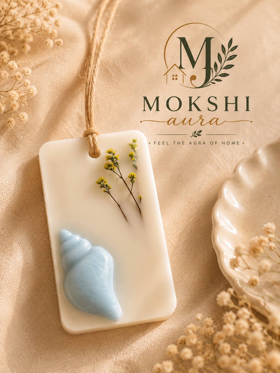 Seashell Wax Sachet