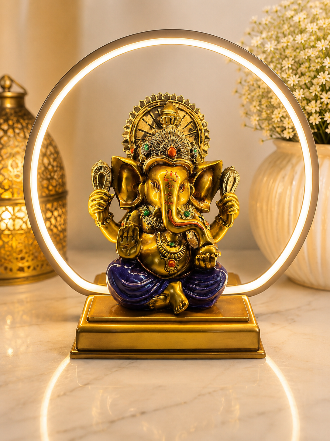 Divine Lighting Lord Ganesh
