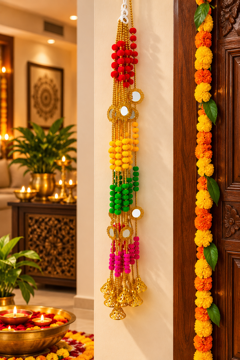 Colorful Traditional Door Hanging – mokshiaura