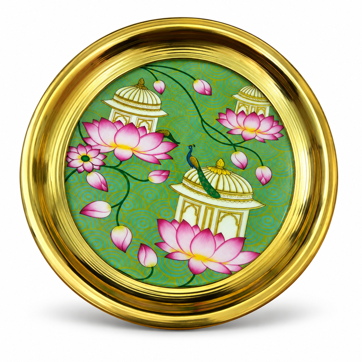 Lotus Pichwali Plates